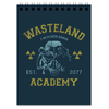 Заказать блокнот в Москве. Блокнот Fallout. Wasteland Academy от geekbox - готовые дизайны и нанесение принтов.