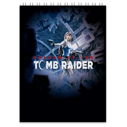 Заказать блокнот в Москве. Блокнот Tomb Raider от THE_NISE  - готовые дизайны и нанесение принтов.