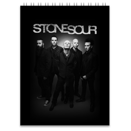 Заказать блокнот в Москве. Блокнот  Stone Sour от geekbox - готовые дизайны и нанесение принтов.