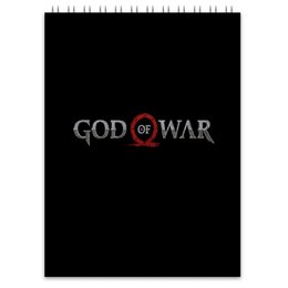 Заказать блокнот в Москве. Блокнот God of War от THE_NISE  - готовые дизайны и нанесение принтов.