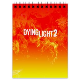 Заказать блокнот в Москве. Блокнот Dying Light от THE_NISE  - готовые дизайны и нанесение принтов.