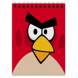 Заказать блокнот в Москве. Блокнот Angry Birds (Terence) от Аня Лукьянова - готовые дизайны и нанесение принтов.