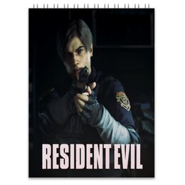 Заказать блокнот в Москве. Блокнот Resident Evil от THE_NISE  - готовые дизайны и нанесение принтов.