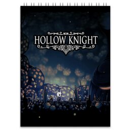 Заказать блокнот в Москве. Блокнот Hollow Knight от THE_NISE  - готовые дизайны и нанесение принтов.
