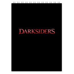 Заказать блокнот в Москве. Блокнот Darksiders от THE_NISE  - готовые дизайны и нанесение принтов.