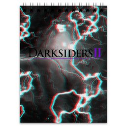 Заказать блокнот в Москве. Блокнот Darksiders 2 от THE_NISE  - готовые дизайны и нанесение принтов.