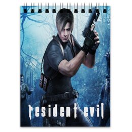 Заказать блокнот в Москве. Блокнот Resident Evil от THE_NISE  - готовые дизайны и нанесение принтов.