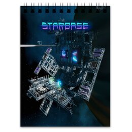 Заказать блокнот в Москве. Блокнот Starbase от THE_NISE  - готовые дизайны и нанесение принтов.