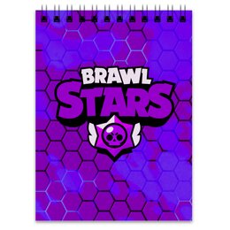 Заказать блокнот в Москве. Блокнот Brawl Stars от THE_NISE  - готовые дизайны и нанесение принтов.