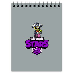 Заказать блокнот в Москве. Блокнот Brawl Stars от THE_NISE  - готовые дизайны и нанесение принтов.