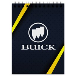 Заказать блокнот в Москве. Блокнот Buick от THE_NISE  - готовые дизайны и нанесение принтов.