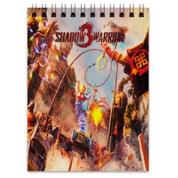 Заказать блокнот в Москве. Блокнот Shadow Warrior 3 от THE_NISE  - готовые дизайны и нанесение принтов.