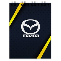 Заказать блокнот в Москве. Блокнот Mazda от THE_NISE  - готовые дизайны и нанесение принтов.