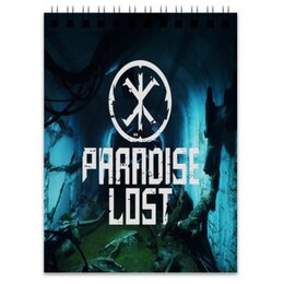 Заказать блокнот в Москве. Блокнот Paradise Lost от THE_NISE  - готовые дизайны и нанесение принтов.
