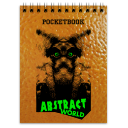 Заказать блокнот в Москве. Блокнот ABSTRACT WORLD! от Алексс Неро - готовые дизайны и нанесение принтов.