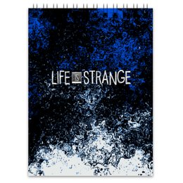 Заказать блокнот в Москве. Блокнот Life Is Strange от THE_NISE  - готовые дизайны и нанесение принтов.