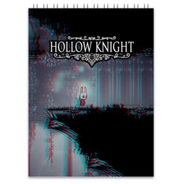 Заказать блокнот в Москве. Блокнот Hollow Knight от THE_NISE  - готовые дизайны и нанесение принтов.