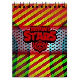 Заказать блокнот в Москве. Блокнот Brawl Stars от THE_NISE  - готовые дизайны и нанесение принтов.