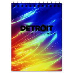 Заказать блокнот в Москве. Блокнот Detroit  от THE_NISE  - готовые дизайны и нанесение принтов.