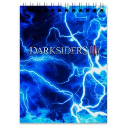 Заказать блокнот в Москве. Блокнот Darksiders III от THE_NISE  - готовые дизайны и нанесение принтов.