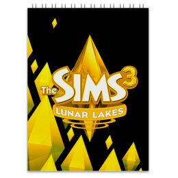 Заказать блокнот в Москве. Блокнот The Sims 3 от THE_NISE  - готовые дизайны и нанесение принтов.