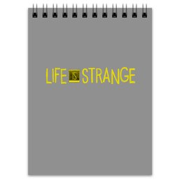 Заказать блокнот в Москве. Блокнот Life Is Strange от THE_NISE  - готовые дизайны и нанесение принтов.