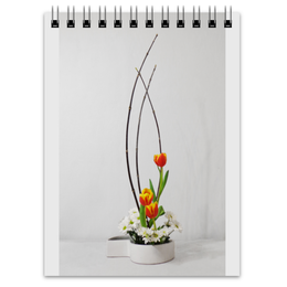 Заказать блокнот в Москве. Блокнот Икебана / Ikebana от Ikebana - готовые дизайны и нанесение принтов.