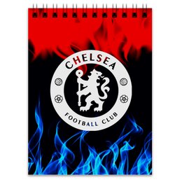 Заказать блокнот в Москве. Блокнот Chelsea от THE_NISE  - готовые дизайны и нанесение принтов.