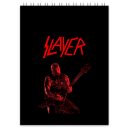 Заказать блокнот в Москве. Блокнот Slayer от Рустам Юсупов - готовые дизайны и нанесение принтов.