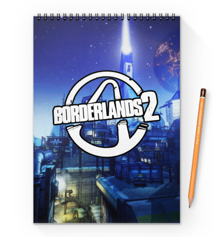 Printio Блокнот на пружине А4 Borderlands 2