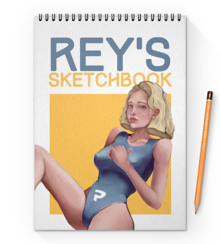 Printio Блокнот на пружине А4 Sketchbook by rey