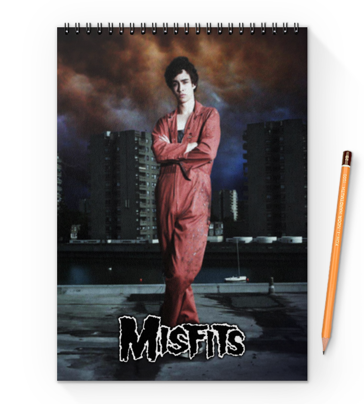 Printio Блокнот на пружине А4 Misfits