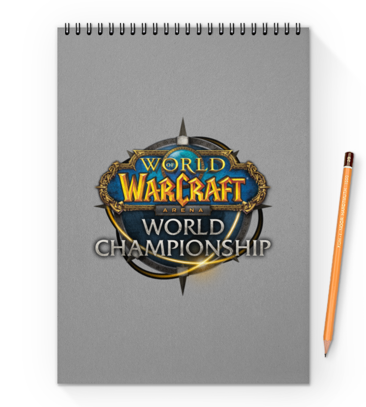 Printio Блокнот на пружине А4 Warcraft