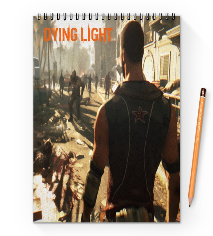 Printio Блокнот на пружине А4 Dying light