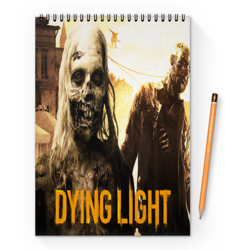 Printio Блокнот на пружине А4 Dying light printio блокнот на пружине а4 dying light