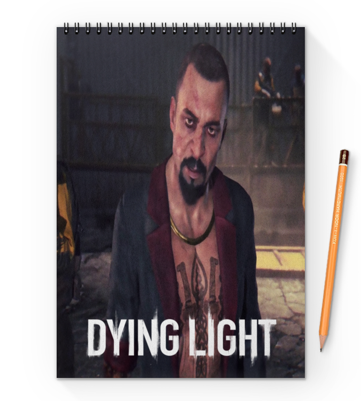 Printio Блокнот на пружине А4 Dying light printio блокнот на пружине а4 dying light