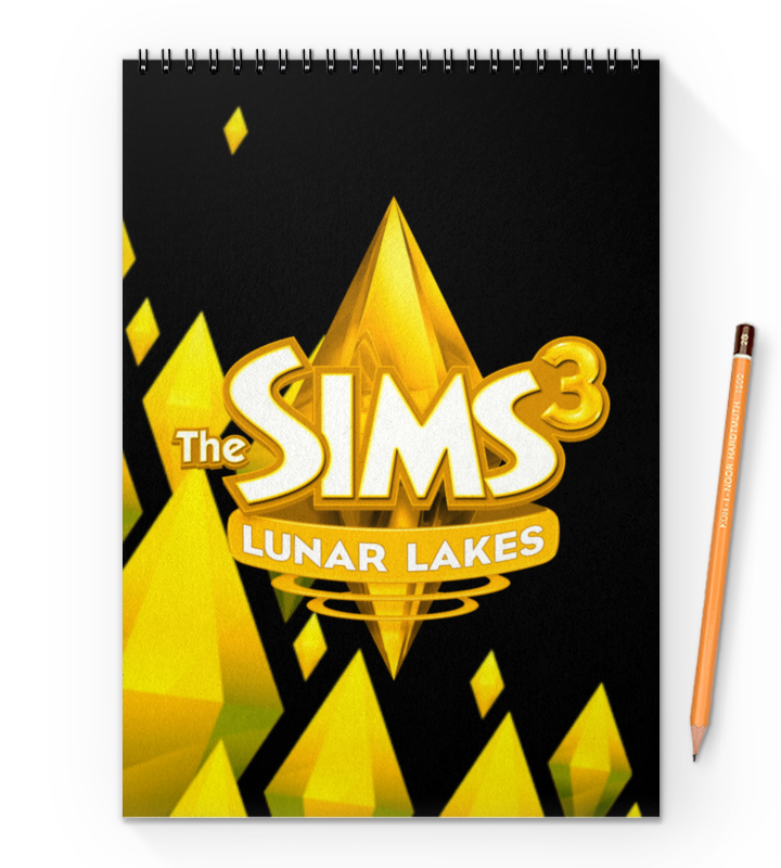 Printio Блокнот на пружине А4 The sims 3