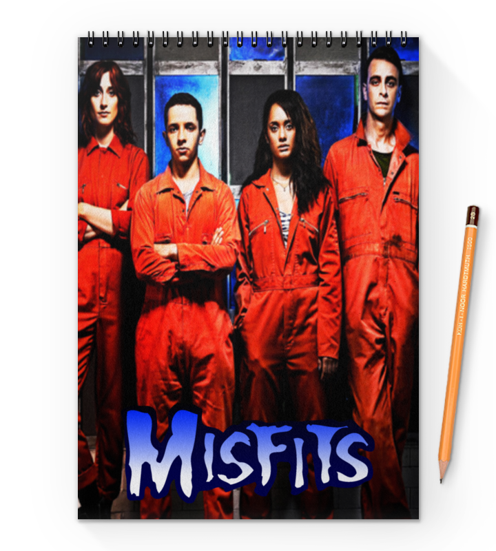 Printio Блокнот на пружине А4 Misfits