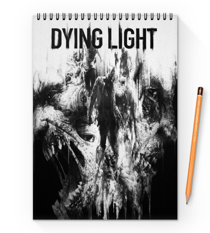 Printio Блокнот на пружине А4 Dying light