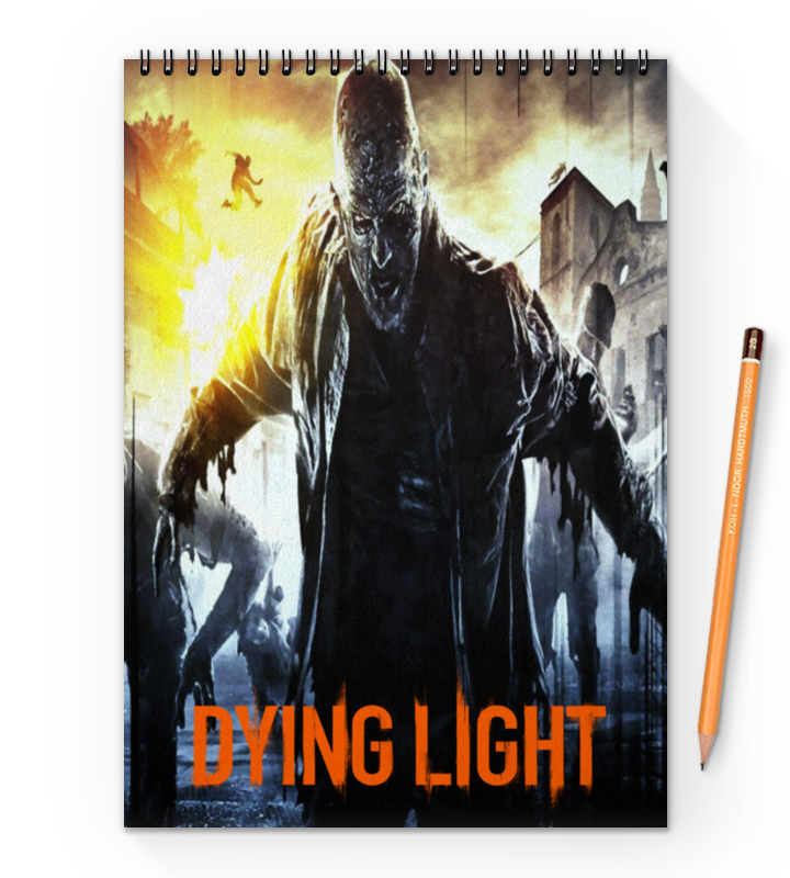 Printio Блокнот на пружине А4 Dying light