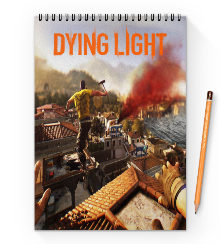 Printio Блокнот на пружине А4 Dying light