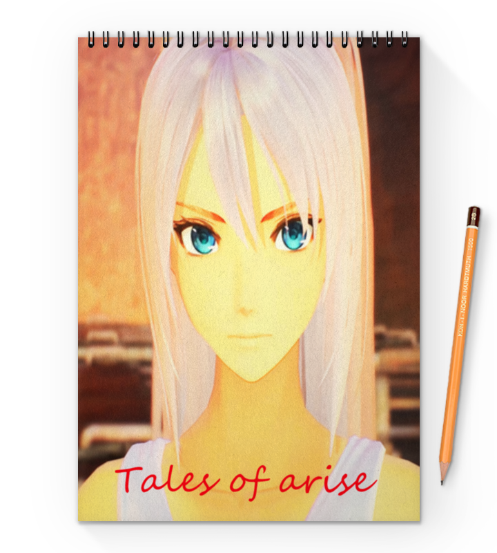 Printio Блокнот на пружине А4 Tales of arise