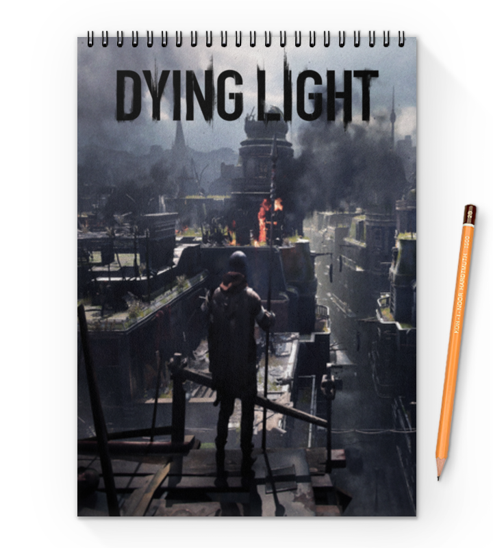 Printio Блокнот на пружине А4 Dying light