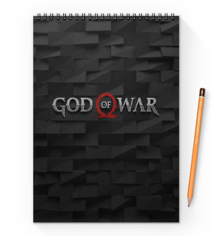 Printio Блокнот на пружине А4 God of war printio блокнот god of war