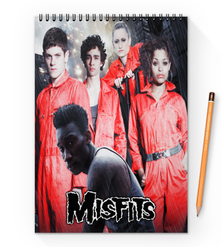 Printio Блокнот на пружине А4 Misfits