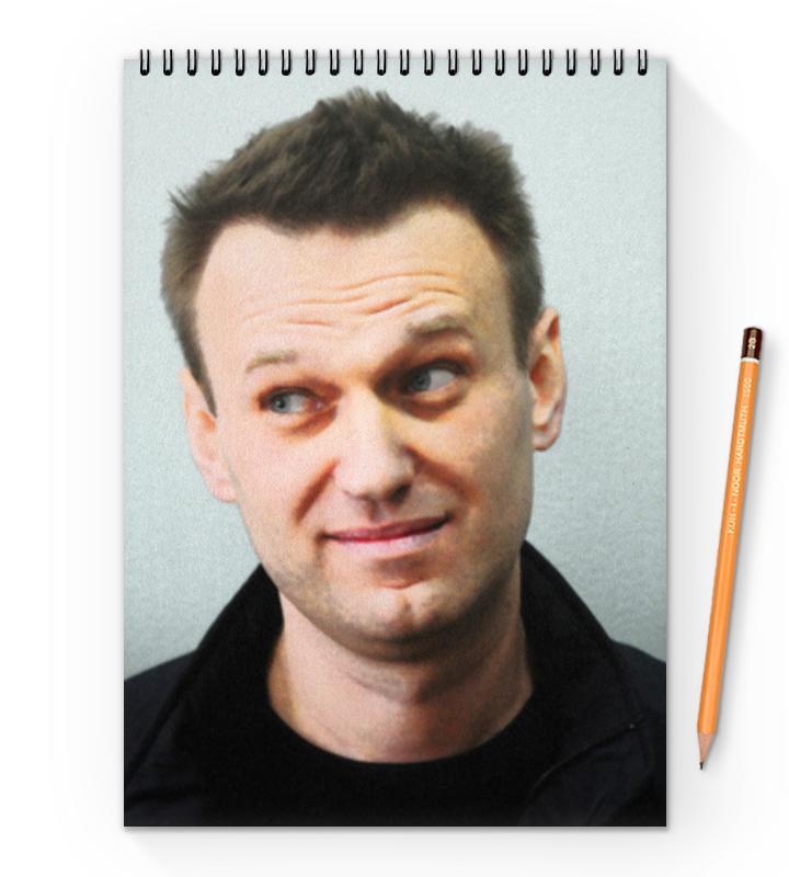 Printio Блокнот на пружине А4 Навальный printio тетрадь на пружине навальный 2018 новая надежда