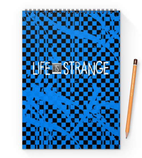 Заказать блокнот в Москве. Блокнот на пружине А4 Life Is Strange от THE_NISE  - готовые дизайны и нанесение принтов.