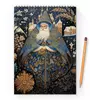 Заказать блокнот в Москве. Блокнот на пружине А4 Дед Мороз от amatier arts - готовые дизайны и нанесение принтов.