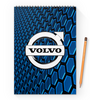Заказать блокнот в Москве. Блокнот на пружине А4 Volvo от THE_NISE  - готовые дизайны и нанесение принтов.