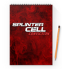 Заказать блокнот в Москве. Блокнот на пружине А4 Splinter Cell от THE_NISE  - готовые дизайны и нанесение принтов.